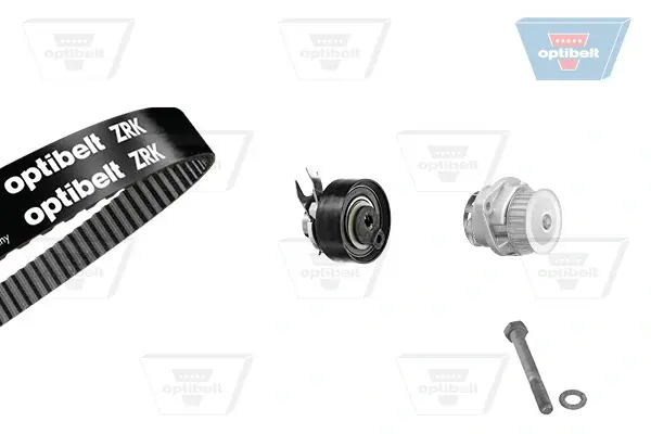 Водяной насос + комплект зубчатого ремня OPTIBELT KT1285W1 (фото 1)