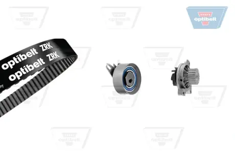 Водяной насос + комплект зубчатого ремня OPTIBELT KT1306W1