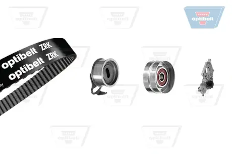 Водяной насос + комплект зубчатого ремня OPTIBELT KT1344W1