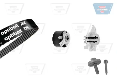 Водяной насос + комплект зубчатого ремня OPTIBELT KT1368W2