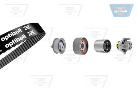 Водяной насос + комплект зубчатого ремня OPTIBELT KT1375W1