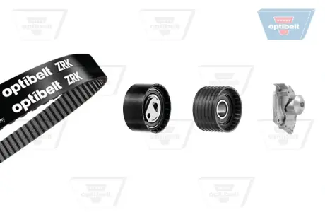 Водяной насос + комплект зубчатого ремня OPTIBELT KT1409W1