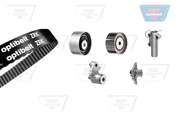 Водяной насос + комплект зубчатого ремня OPTIBELT KT1441W1 (фото 1)
