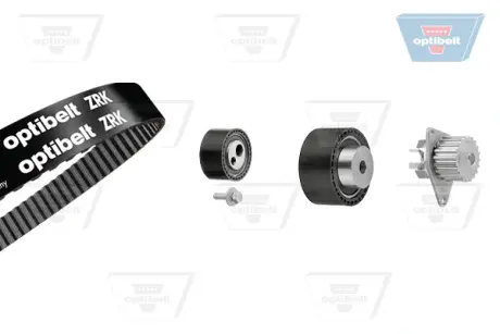 Водяной насос + комплект зубчатого ремня OPTIBELT KT1480W1