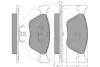 Комплект тормозных колодок, дисковый тормоз OPTIMAL 10042 (фото 3)