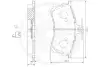 Комплект тормозных колодок, дисковый тормоз OPTIMAL 10056 (фото 3)