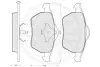 Комплект тормозных колодок, дисковый тормоз OPTIMAL 10065 (фото 3)