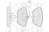 Комплект тормозных колодок, дисковый тормоз OPTIMAL 10073 (фото 3)