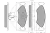 Комплект тормозных колодок, дисковый тормоз OPTIMAL 10099 (фото 3)