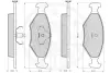 комплект тормозных колодок, дисковый тормоз OPTIMAL 10115 - фото 3
