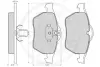 Комплект тормозных колодок, дисковый тормоз OPTIMAL 10124 (фото 3)