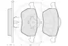 Комплект тормозных колодок, дисковый тормоз OPTIMAL 10129 (фото 3)