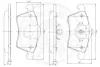 Комплект тормозных колодок, дисковый тормоз OPTIMAL 10137 (фото 3)