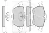 Комплект тормозных колодок, дисковый тормоз OPTIMAL 10263 (фото 3)