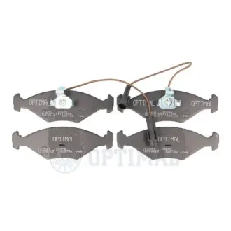 Комплект тормозных колодок, дисковый тормоз OPTIMAL 10276