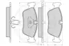 Комплект тормозных колодок, дисковый тормоз OPTIMAL 10283 (фото 3)