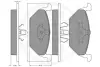 Комплект тормозных колодок, дисковый тормоз OPTIMAL 10303 (фото 3)