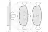 Комплект тормозных колодок, дисковый тормоз OPTIMAL 10386 (фото 3)