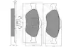Комплект тормозных колодок, дисковый тормоз OPTIMAL 10462 (фото 3)