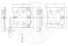 Комплект тормозных колодок, дисковый тормоз OPTIMAL 10482 (фото 3)