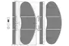 Комплект тормозных колодок, дисковый тормоз OPTIMAL 12006 (фото 3)