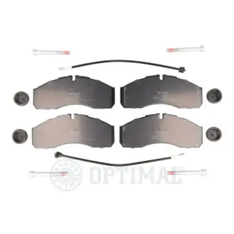 Комплект тормозных колодок, дисковый тормоз OPTIMAL 12026