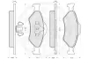 Комплект тормозных колодок, дисковый тормоз OPTIMAL 12078 (фото 3)