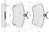 Комплект тормозных колодок, дисковый тормоз OPTIMAL 12089 (фото 3)