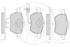Комплект тормозных колодок, дисковый тормоз OPTIMAL 12093 (фото 3)