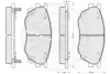 Комплект тормозных колодок, дисковый тормоз OPTIMAL 12136 (фото 2)