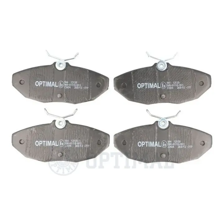 Комплект тормозных колодок, дисковый тормоз OPTIMAL 12139 (фото 1)