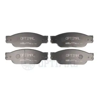 Комплект тормозных колодок, дисковый тормоз OPTIMAL 12150