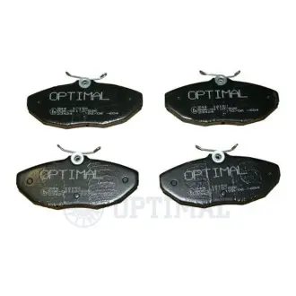Комплект тормозных колодок, дисковый тормоз OPTIMAL 12152
