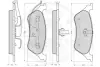 Комплект тормозных колодок, дисковый тормоз OPTIMAL 12153 (фото 3)