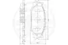 Комплект тормозных колодок, дисковый тормоз OPTIMAL 12307 (фото 3)