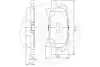 Комплект тормозных колодок, дисковый тормоз OPTIMAL 12308 (фото 2)