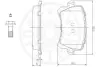Комплект тормозных колодок, дисковый тормоз OPTIMAL 12334 (фото 3)
