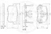 Комплект тормозных колодок, дисковый тормоз OPTIMAL 12353 (фото 3)