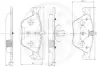 Комплект тормозных колодок, дисковый тормоз OPTIMAL 12393 (фото 3)