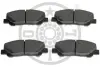 Комплект тормозных колодок, дисковый тормоз OPTIMAL 12425 (фото 2)