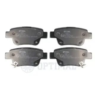 Комплект тормозных колодок, дисковый тормоз OPTIMAL 12429