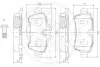 Комплект тормозных колодок, дисковый тормоз OPTIMAL 12433 (фото 3)