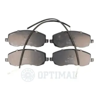 Комплект тормозных колодок, дисковый тормоз OPTIMAL 12467
