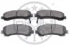 Комплект тормозных колодок, дисковый тормоз OPTIMAL 12562 (фото 2)