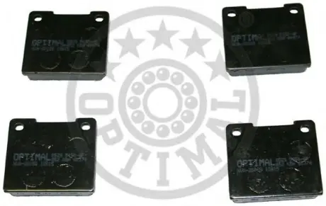 Комплект тормозных колодок, дисковый тормоз OPTIMAL 5150