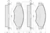 Комплект тормозных колодок, дисковый тормоз OPTIMAL 64320 (фото 3)