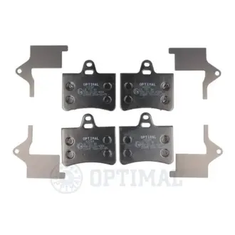 Комплект тормозных колодок, дисковый тормоз OPTIMAL 83000