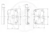 Комплект тормозных колодок, дисковый тормоз OPTIMAL 83902 (фото 3)