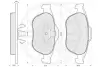 Комплект тормозных колодок, дисковый тормоз OPTIMAL 84300 (фото 3)