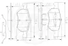 Комплект тормозных колодок, дисковый тормоз OPTIMAL 88200 (фото 3)